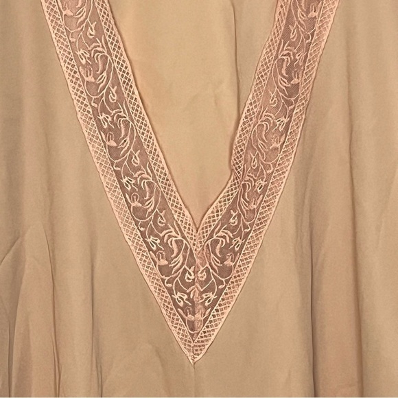 mittoshop, Women’s Peach Long Bell Sleeve Blouse Size Small - Picture 4 of 9